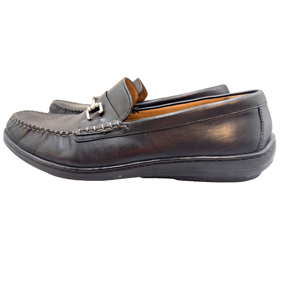 Cole Haan Riverside Bit Driver Loafers Black Leather Size 11M - Picture 4 of 9